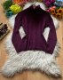 Лилаво поло рипс, снимка 1 - Блузи с дълъг ръкав и пуловери - 39526696