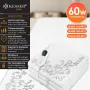 KESSER® Отопляемо под легло 150 x 80 см с дистанционно управление за автоматично изключване | Електр, снимка 1