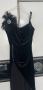 Кадифена рокля размер L, снимка 1 - Рокли - 44637400
