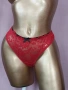 Hunkemoller M Червена, еластична, дантелена полупрашка , снимка 3