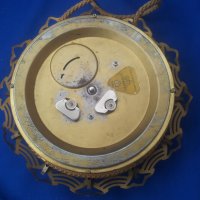 Стенен часовник ГДР DDR FM SONNEBERG vev feinmechanik работещ, снимка 3 - Антикварни и старинни предмети - 35083815
