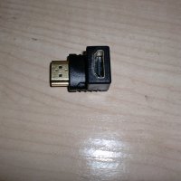 46.Преходник мъжки HDMI-Type-A (Full-Size) към(женски)Female HDMI Type-A (Full-Size) разположен под , снимка 1 - Кабели и адаптери - 31985819
