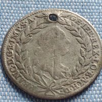 Сребърна монета 20 кройцера 1764г. Франц първи Виена Свещена Римска империя 26744, снимка 1 - Нумизматика и бонистика - 42887620