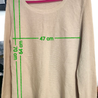Gerts oslo cashmere, дамски тънък кашмирен пуловер, XL, снимка 3 - Блузи с дълъг ръкав и пуловери - 44637164