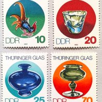 ГДР, 1983 г. - пълна серия чисти марки, изкуство, 1*18, снимка 1 - Филателия - 40366610