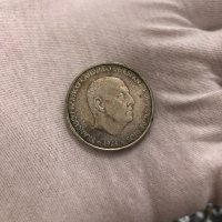 Сребърна монета Испания 100 песети, 1966, снимка 3 - Нумизматика и бонистика - 40503645