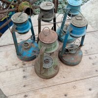 Лот газени фенери, снимка 1 - Антикварни и старинни предмети - 35534185