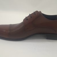 Мъжки официални обувки 1267 кафяви, снимка 2 - Официални обувки - 36603330