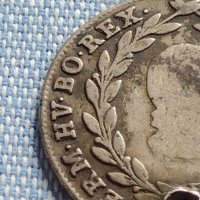 Сребърна монета 20 кройцера 1783г. Йозеф втори Будапеща Свещена Римска империя 13746, снимка 3 - Нумизматика и бонистика - 42888252