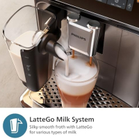 Кафеавтомат Philips серия 3300 EP3347/90, LatteGO, 6 вида напитки, Интуитивен сензорен екран, снимка 5 - Кафемашини - 44582748