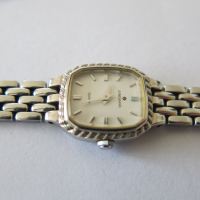 Рядък дамски ретро часовник Junghans Quartz 470162, снимка 7 - Дамски - 44695340