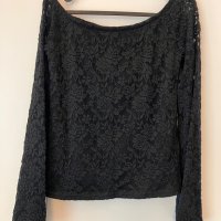 Нова Дантелена блуза, снимка 1 - Блузи с дълъг ръкав и пуловери - 28837843