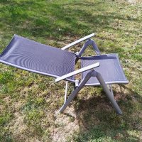 Сгъваем алуминиев стол, снимка 2 - Градински мебели, декорация  - 42548655