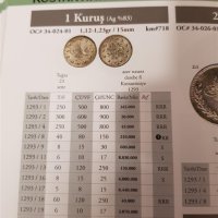 1 куруш 1293 30 година Турция Османска сребърна монета, снимка 7 - Нумизматика и бонистика - 40790333