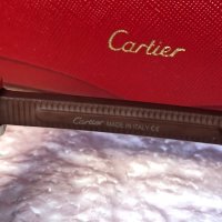 Cartier 2022 прозрачни дамски слънчеви очила Осмоъгълник с камъни, снимка 8 - Слънчеви и диоптрични очила - 38809240