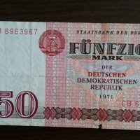 Банкнота - Германия - 50 марки | 1975г., снимка 2 - Нумизматика и бонистика - 35275682