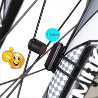 Километраж за колело велосипеден компютър Водоустойчив одометър с LCD дисплей Скоростомер за колоезд, снимка 3 - Аксесоари за велосипеди - 37085382