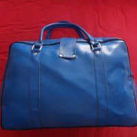 Антики - 2 големи ретро кожени сака / пътни чанти, снимка 4 - Антикварни и старинни предмети - 29985308