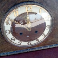 Оригинален стар каминен настолен часовник Механичен, снимка 8 - Антикварни и старинни предмети - 29707562