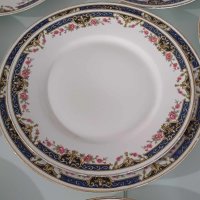 Френски чинии за хранене-порцелан Лимож, снимка 4 - Чинии - 42910283