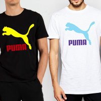  Мъжки тениски PUMA принт Цветове и размери, снимка 3 - Тениски - 29074487