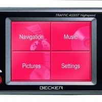 GPS Навигационна система Becker Traffic Assist High Speed , с кутия и стойки, снимка 1 - Други - 30837723