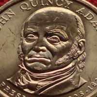 Възпоменателна монета JOHN QUINCY ADAMS 6 президент на САЩ (1825-1829) за КОЛЕКЦИЯ 37763, снимка 4 - Нумизматика и бонистика - 40764341