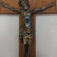 Дървен кръст разпятие Исус Христос, снимка 2 - Други ценни предмети - 31410314