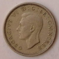 Великобритания 6 пенса 1951 с149, снимка 2 - Нумизматика и бонистика - 35181804