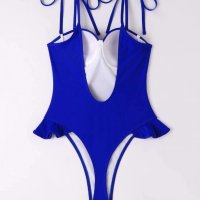 Бански Fibrena Blue - S M L размери, снимка 3 - Бански костюми - 37129853