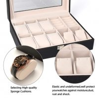 Кутия за часовници - елегантен и стилен подарък за вашите аксесоари, снимка 4 - Други - 40040416