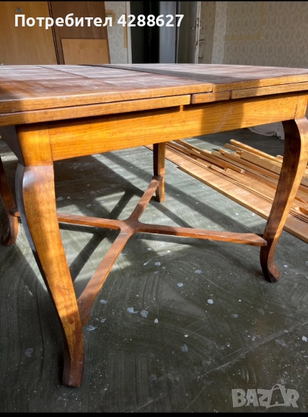 Трапезна дървена маса, снимка 1