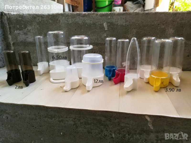 поилка  за папагали и гълъби, снимка 1