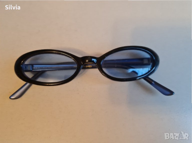 Слънчеви очила със сини стъкла, Ретро, снимка 1
