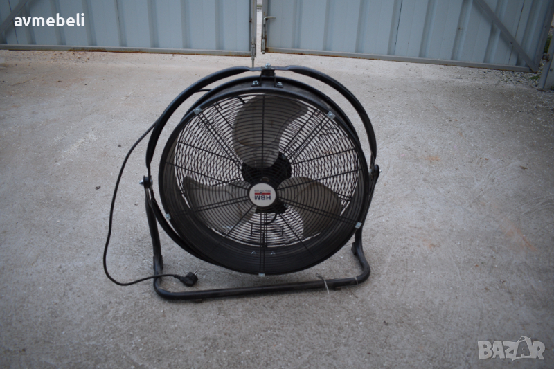Професионален вентилатор със стойка HBM 8879, 125 W, 500 мм, 6600 м³/ч, снимка 1