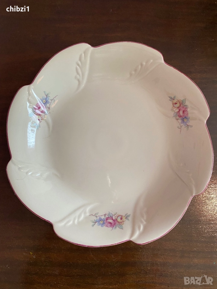 Прекрасно порцеланово плато на Китка , снимка 1