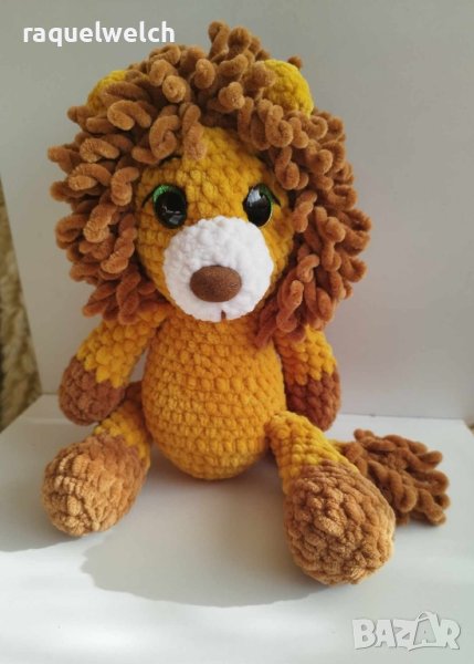 Ръчно Изплетено Лъвче "Амигуруми", снимка 1