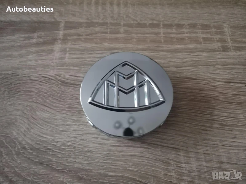 сребристи капачки за джанти за Maybach голям размер, снимка 1