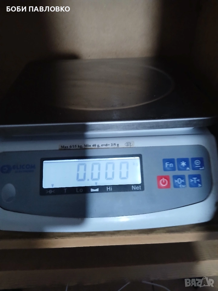 Ел.везна еликом електроникс до 15кг, снимка 1
