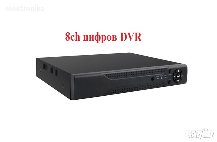 8ch цифров видеорекордер - HDMI H.264 8 канален DVR, снимка 1