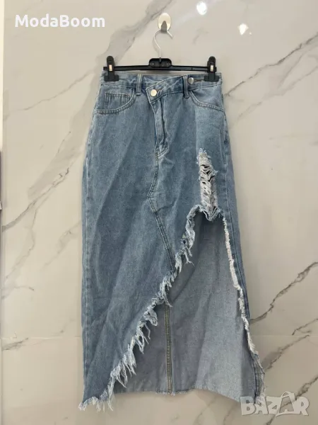 Дамска дънкова пола , снимка 1