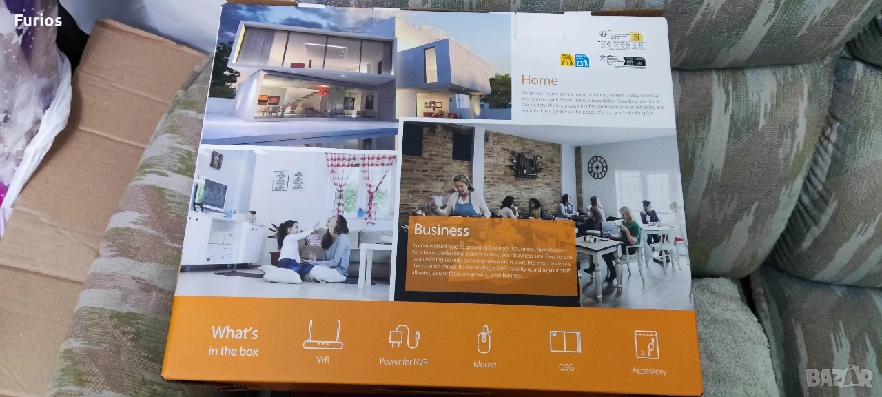 Imou NVR 8ch 1108HS-W-S2-CE, снимка 1