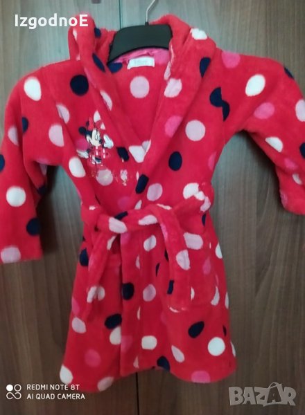 104 Страхотен халат на дисни с Мини Маус, снимка 1