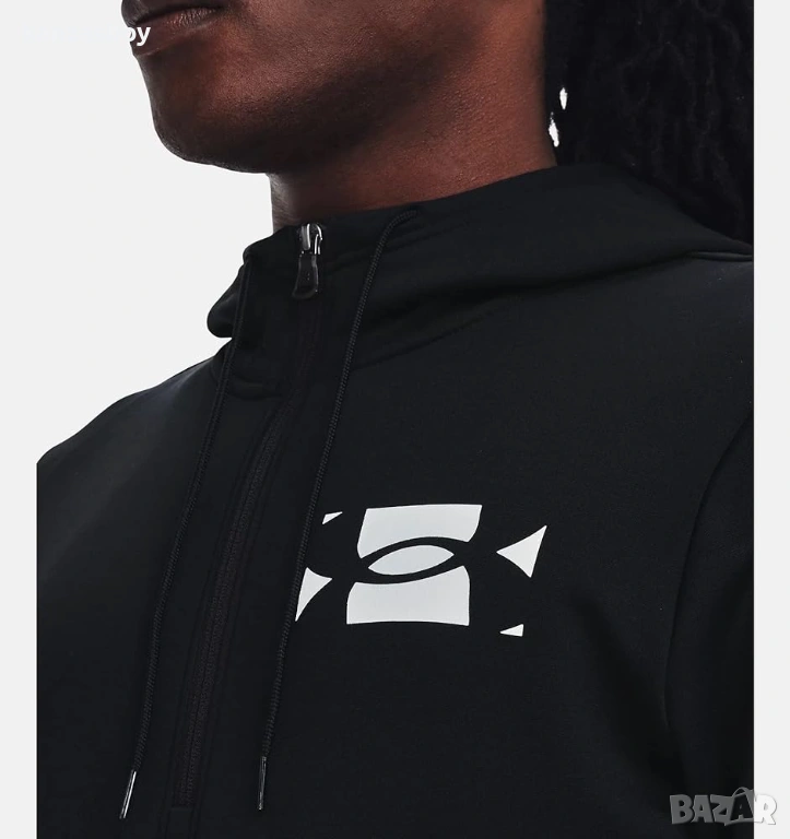 Under Armour Men's Fleece Half Zip Hoodie - мъжко горнище р-р S, снимка 1