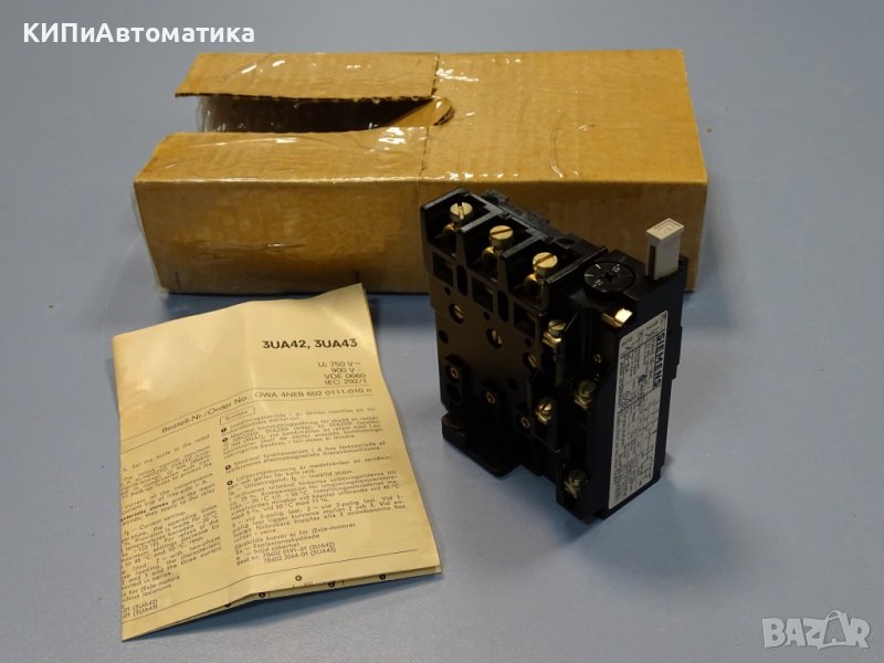 термично реле Siemens 2UA42 00-7AH 10-16A, снимка 1