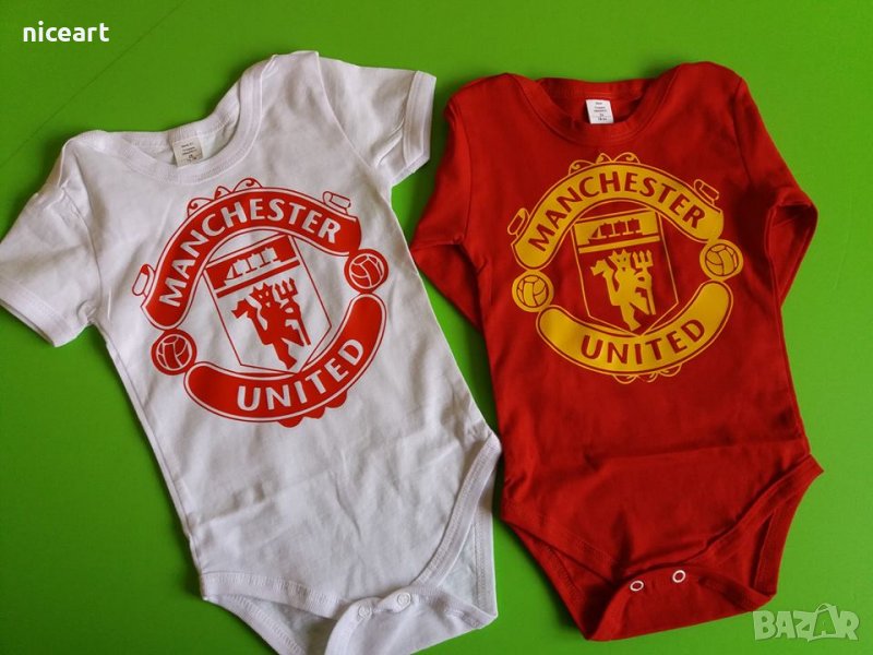 Бебешко боди Манчестър Юнайтед, снимка 1