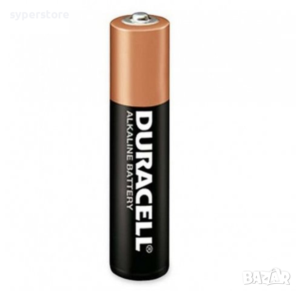 Батерия AAA Duracell LR03 MN1500  3A, алкална, за дистанционни, часовници и др., alcaline, снимка 1