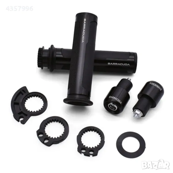  Дръжка за мотоциклет - 281 - черна, снимка 1