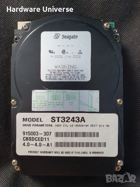 SeaGate ST3243A IDE, снимка 1