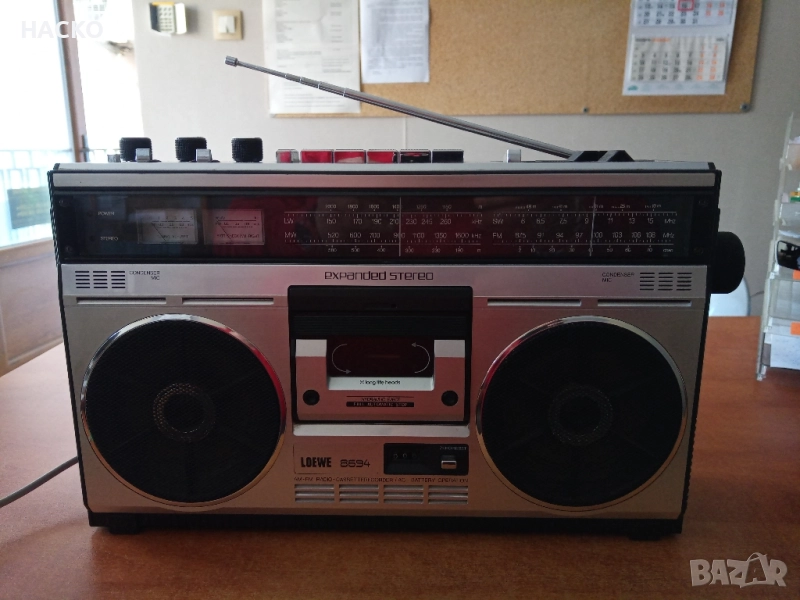 Loewe 8694 EPANDET STEREO Радио Касетофон , снимка 1